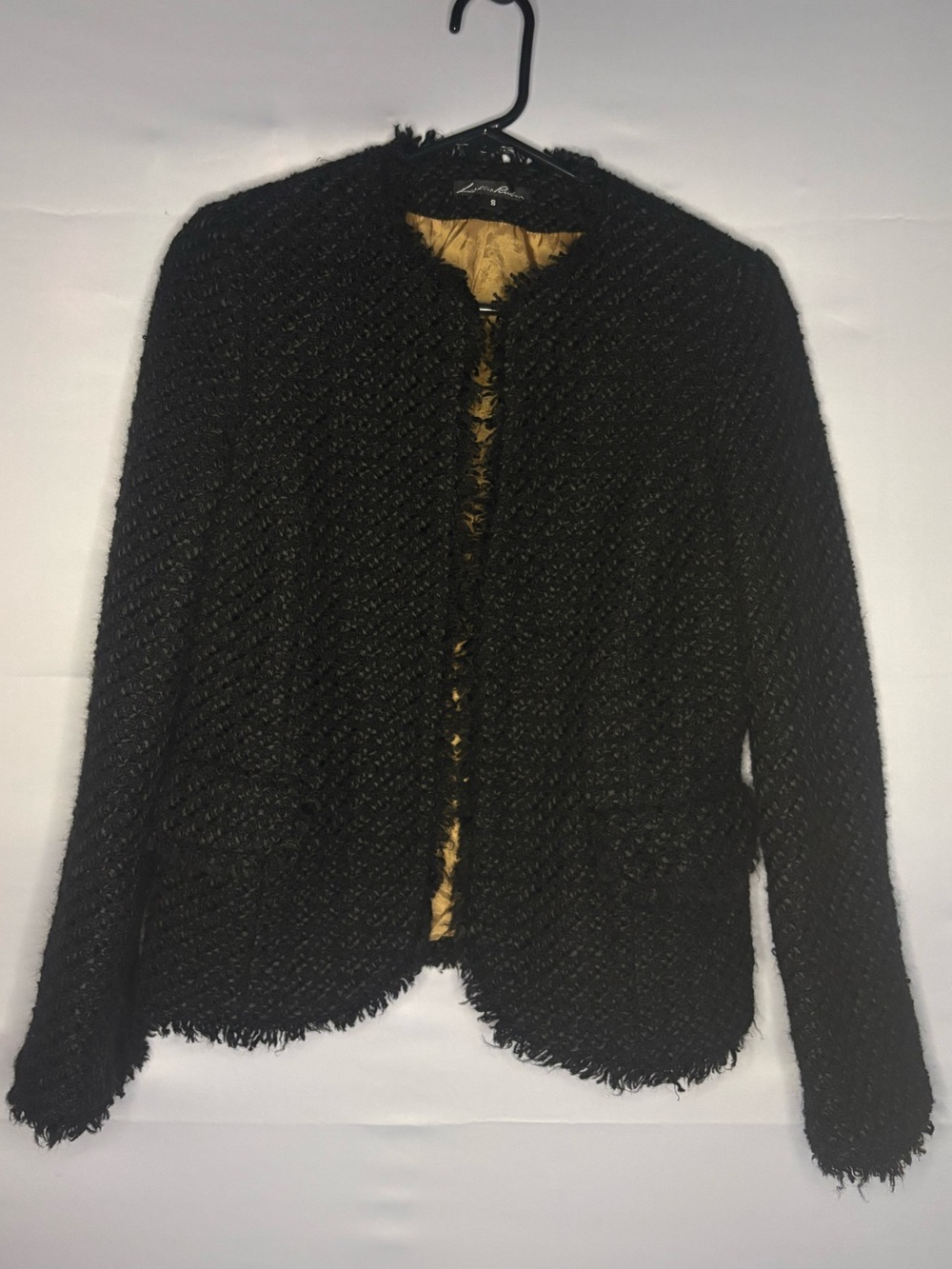 Vintage Lillie Rubin Boucle Basketweave Textured Blazer